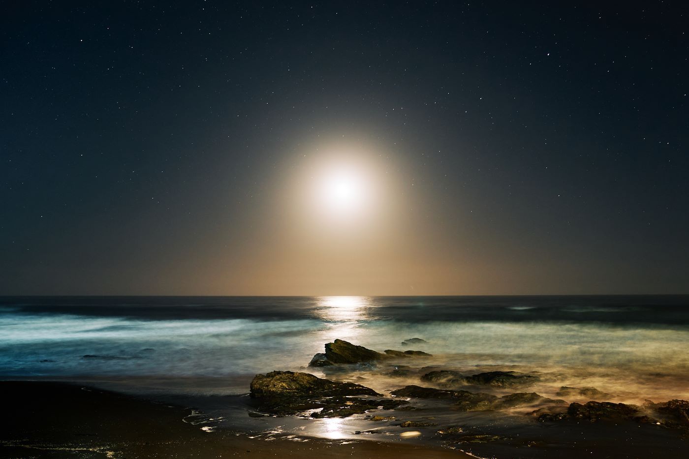 Bajo la luna & las entrellas