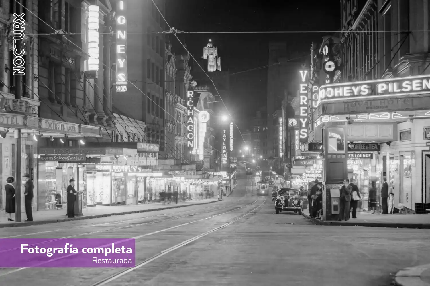 Fragmentos de la noche: Sídney 1938